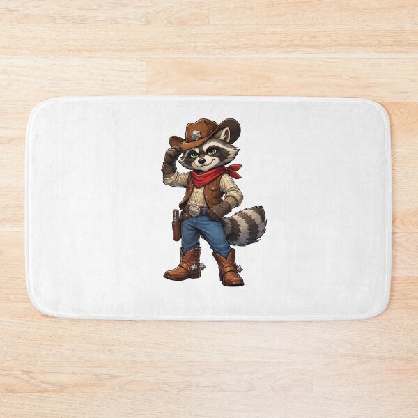 Item preview, Cool Raccoon Cowboy Design – Western Shirt designed and sold by quietvisualsco.