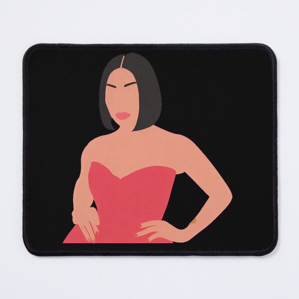 Item preview, Meghan Thee Stallion Lineless Illustration designed and sold by dsxclothing.