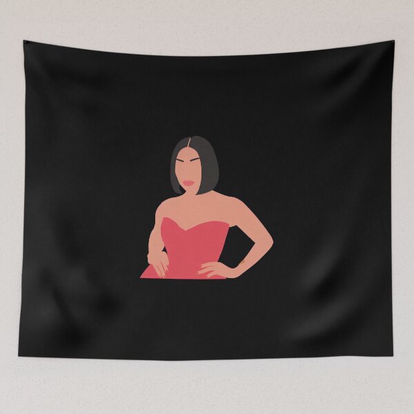 Item preview, Meghan Thee Stallion Lineless Illustration designed and sold by dsxclothing.
