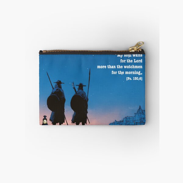 Item preview, The Watchmen - Psalm 130 Biblical Illustration designed and sold by Banal25.