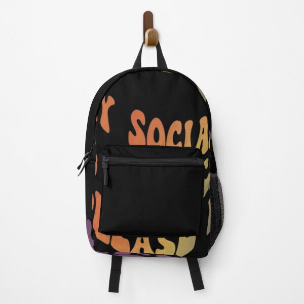 Item preview, My Social Battery Is Low Groovy Text T-Shirt designed and sold by BlissHalo.