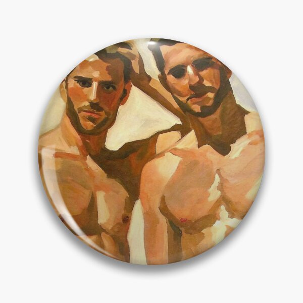 Item preview, Sunlit Male Figures: Bold Study in Sensation designed and sold by gayishdesign.