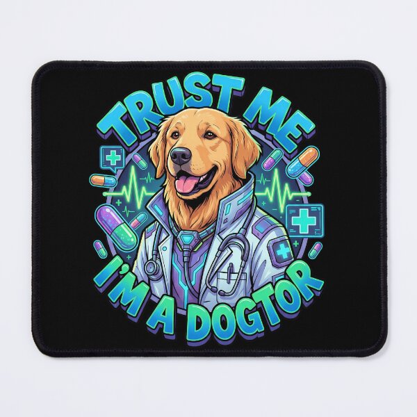 Item preview, Doctor Golden Retriever Healer Pills Heart designed and sold by Tong4130.