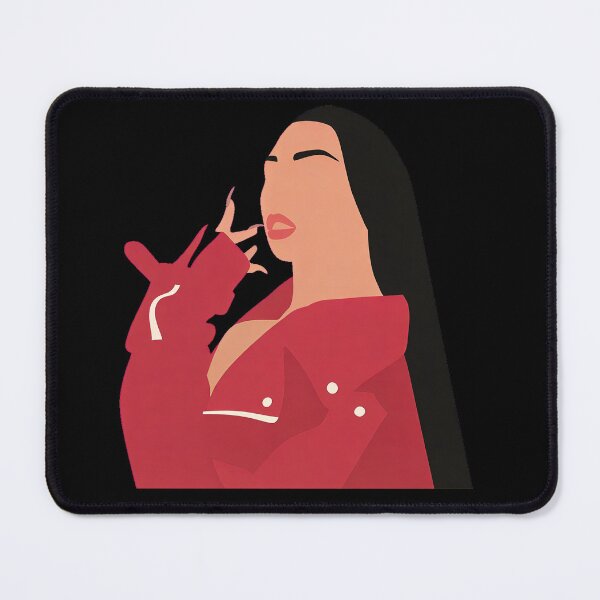Item preview, Meghan Thee Stallion Lineless Illustration designed and sold by dsxclothing.