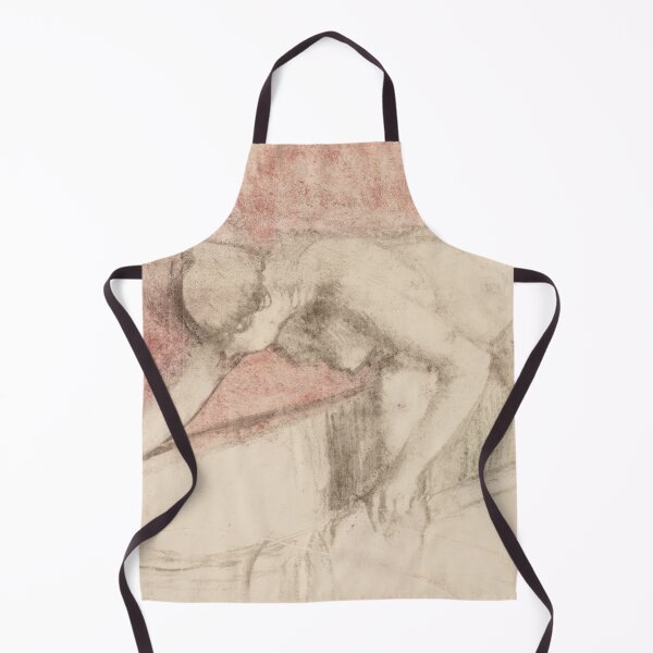 Item preview, The Bath by Edgar Degas: Intimate Impressionist Bather Fine Art Print designed and sold by artofuniverse.