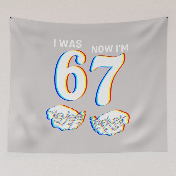Item preview, Funny I was 6 Now I'm 7 Six Seven Meme 7 Year Old Birthday designed and sold by MabelWells.