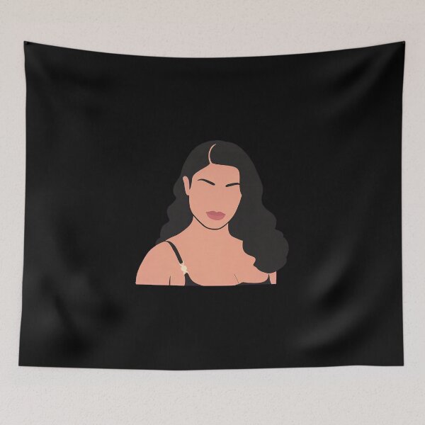 Item preview, Meghan Thee Stallion Lineless Illustration designed and sold by dsxclothing.