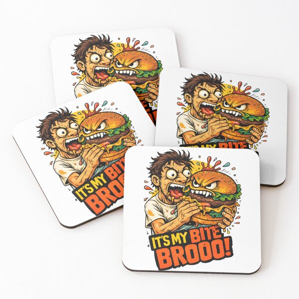 Item preview, It’s My Bite Brooo – Funny Food Lover Meme Design designed and sold by Snackwear Apparel.