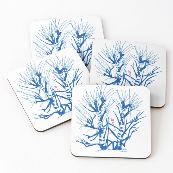Item preview, Blue trees designed and sold by annhegg.