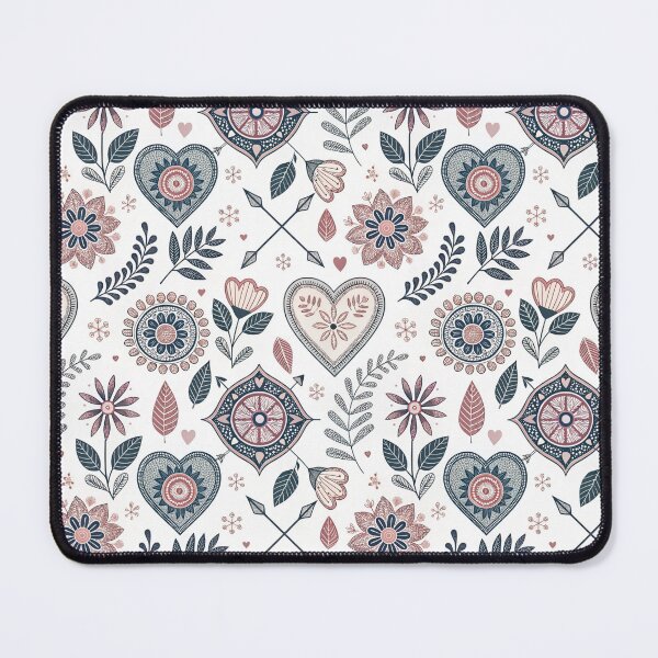 Item preview, Nordic Romantic Folk Borders Mix | Cozy Scandinavian Folk designed and sold by Shuga-Design.
