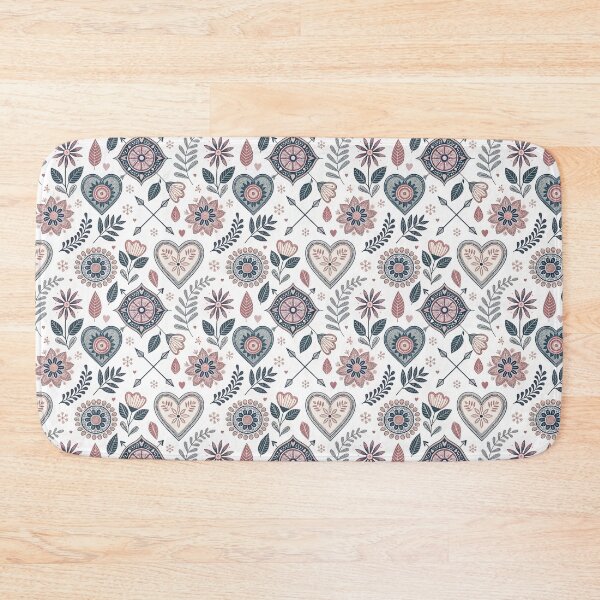 Item preview, Nordic Romantic Folk Borders Mix | Cozy Scandinavian Folk designed and sold by Shuga-Design.