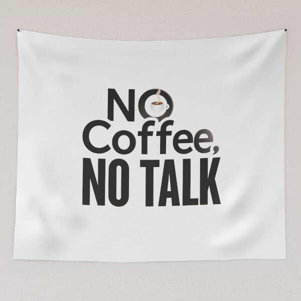 Item preview, Coffee Humor Minimalist Typography Design designed and sold by Art-Design-EM.