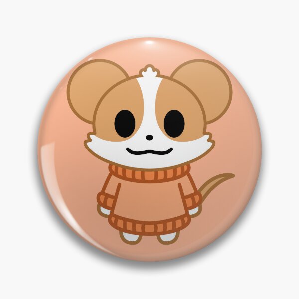 Item preview, Mouse In A Orange Sweater designed and sold by ScarletLilyShop.
