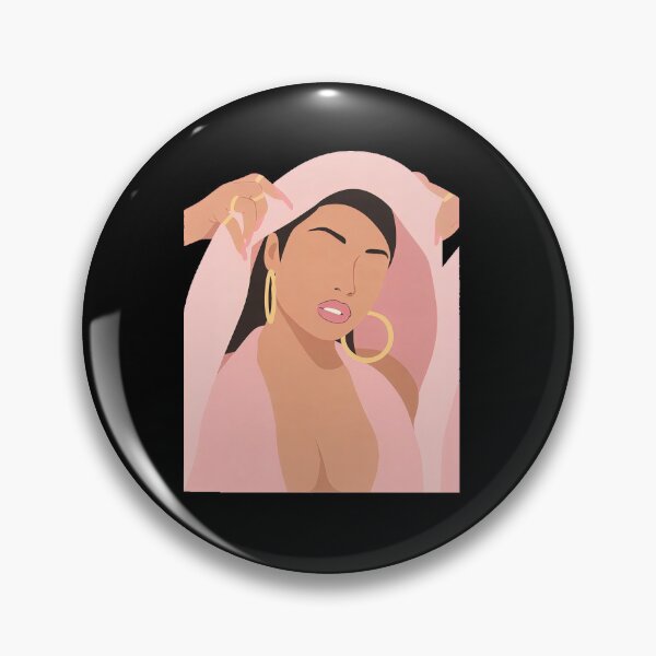 Item preview, Meghan Thee Stallion Lineless Illustration designed and sold by dsxclothing.