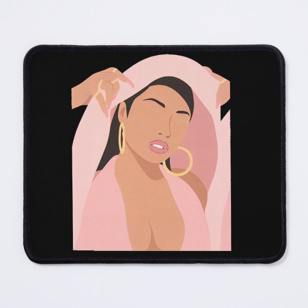 Item preview, Meghan Thee Stallion Lineless Illustration designed and sold by dsxclothing.