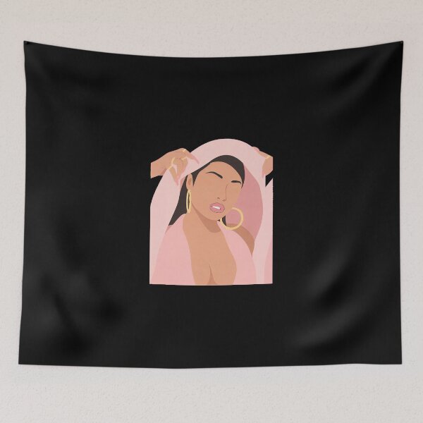 Item preview, Meghan Thee Stallion Lineless Illustration designed and sold by dsxclothing.