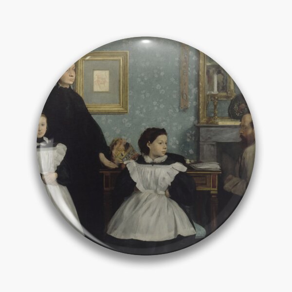 Item preview, The Bellelli Family by Edgar Degas: Elegant Impressionist Family Interior Poster designed and sold by artofuniverse.