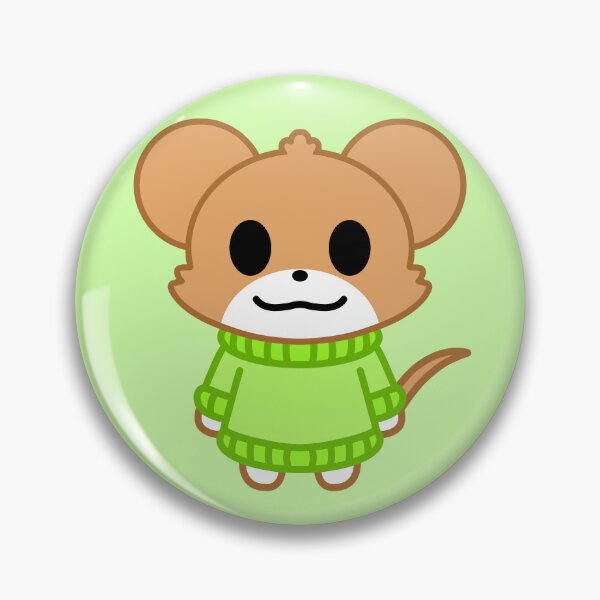 Item preview, Mouse In A Green Sweater designed and sold by ScarletLilyShop.