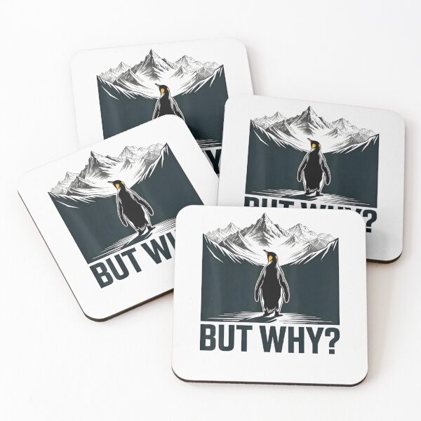 Item preview, Penguin-but-why designed and sold by IdealDo.