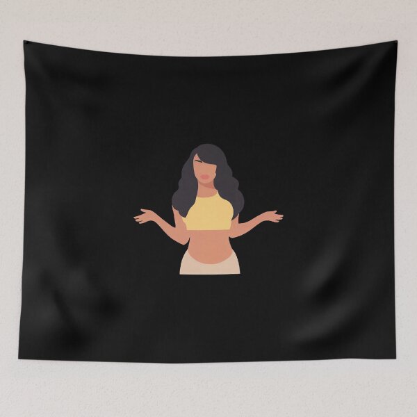 Item preview, Meghan Thee Stallion Lineless Illustration designed and sold by dsxclothing.