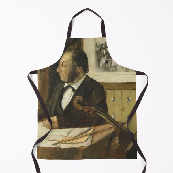 Item preview, The Cellist Pilet by Edgar Degas: Musical Portrait Fine Art Print designed and sold by artofuniverse.