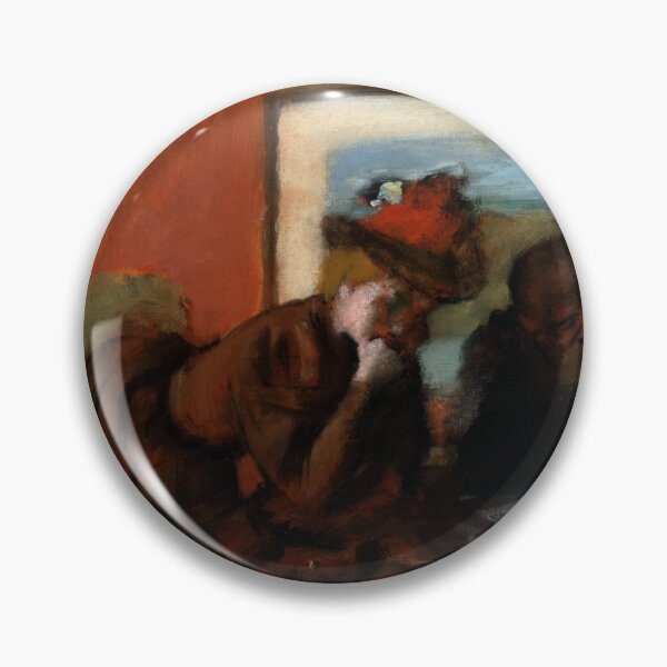 Item preview, The Conversation by Edgar Degas: Intimate Impressionist Interior Poster designed and sold by artofuniverse.