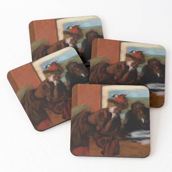 Item preview, The Conversation by Edgar Degas: Intimate Impressionist Interior Poster designed and sold by artofuniverse.