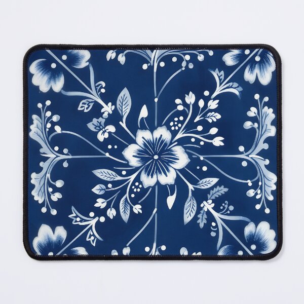 Item preview, Miaozu Batik in Blue and White Repeatable designed and sold by Sharon Schwalbe.