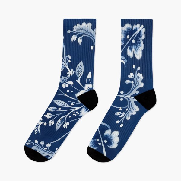 Item preview, Miaozu Batik in Blue and White Repeatable designed and sold by Sharon Schwalbe.