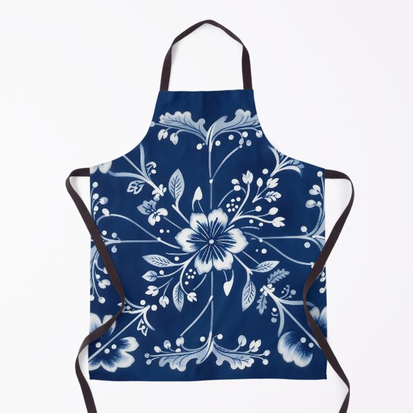 Item preview, Miaozu Batik in Blue and White Repeatable designed and sold by Sharon Schwalbe.