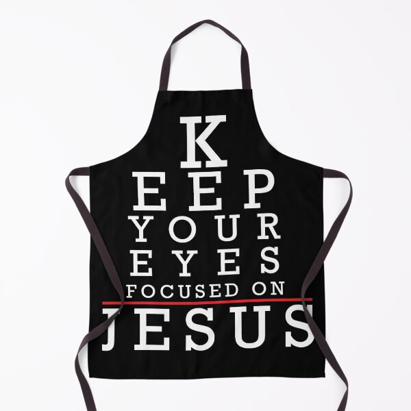 Item preview, Keep Your Eyes Focused on Jesus Eye Chart designed and sold by CharltonWiggins.