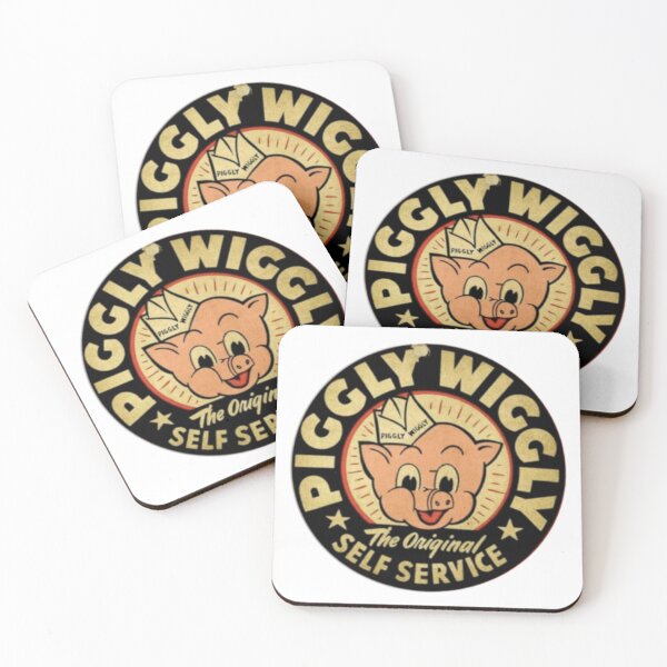 Item preview, Vintage Grocery Pig | Retro Self Service Market Pig Design designed and sold by lganme.