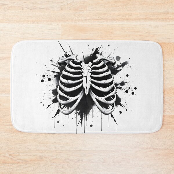 Item preview, Cracked Bones – Macabre Gothic Anatomy Design designed and sold by EujerStudio.
