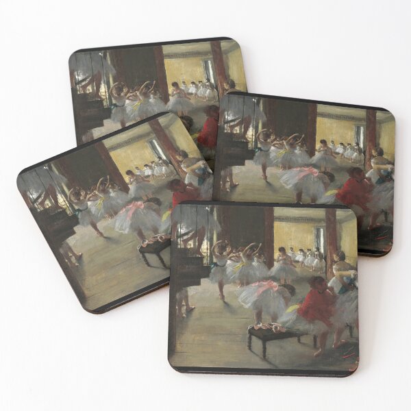 Item preview, The Dance Class by Edgar Degas: Ballet Rehearsal Fine Art Poster designed and sold by artofuniverse.