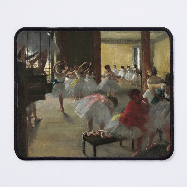 Item preview, The Dance Class by Edgar Degas: Ballet Rehearsal Fine Art Poster designed and sold by artofuniverse.