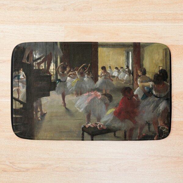 Item preview, The Dance Class by Edgar Degas: Ballet Rehearsal Fine Art Poster designed and sold by artofuniverse.