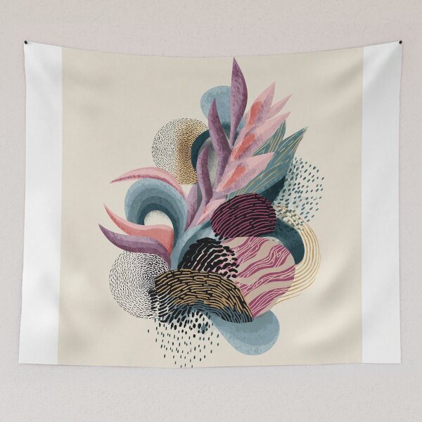 Item preview, Colorful Abstract boho Composition designed and sold by lautir.