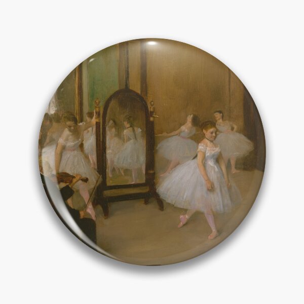 Item preview, The Dancing Class by Edgar Degas: Ballet Studio Impressionist Fine Art Print designed and sold by artofuniverse.