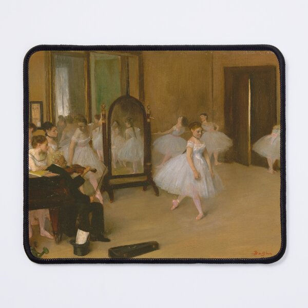Item preview, The Dancing Class by Edgar Degas: Ballet Studio Impressionist Fine Art Print designed and sold by artofuniverse.