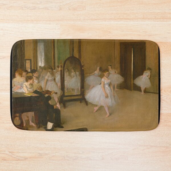 Item preview, The Dancing Class by Edgar Degas: Ballet Studio Impressionist Fine Art Print designed and sold by artofuniverse.