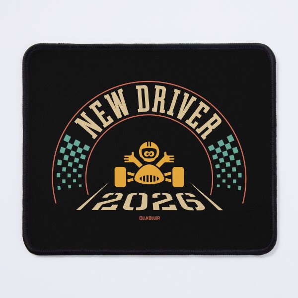Item preview, New Driver 2026 (Driver’s License / Driving Licence / 4C) designed and sold by MrFaulbaum.