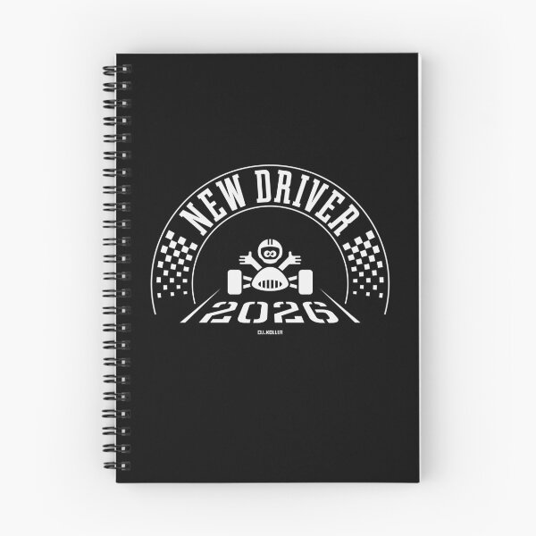 Item preview, New Driver 2026 (Driver’s License / Driving Licence / White) designed and sold by MrFaulbaum.