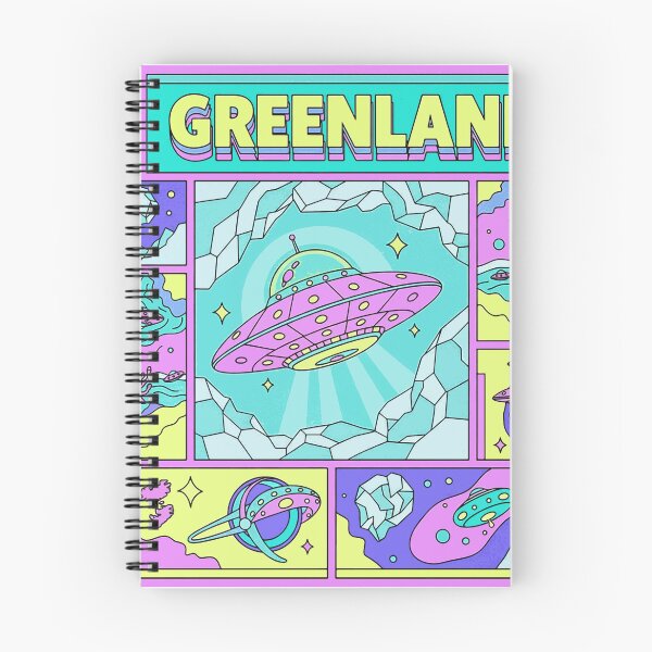 Item preview, Greenland Alien Base Ice Cave Retro Comic Pop Art designed and sold by zzz888.