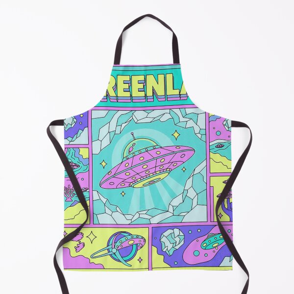 Item preview, Greenland Alien Base Ice Cave Retro Comic Pop Art designed and sold by zzz888.