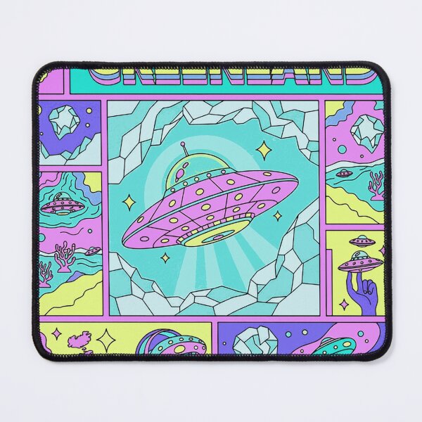 Item preview, Greenland Alien Base Ice Cave Retro Comic Pop Art designed and sold by zzz888.