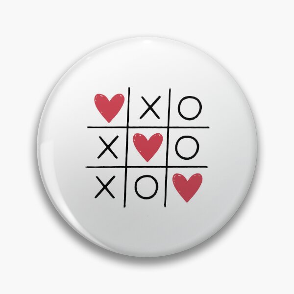 Item preview, Valentine Tic Tac Toe Hearts designed and sold by AnAzArt.