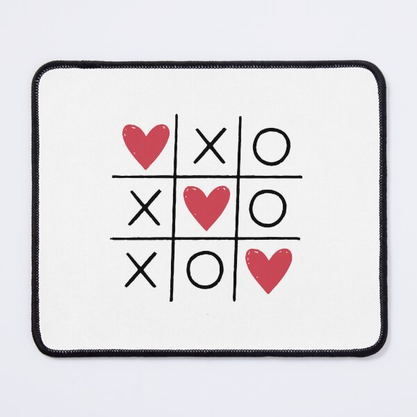 Item preview, Valentine Tic Tac Toe Hearts designed and sold by AnAzArt.