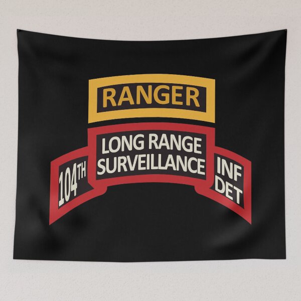 Item preview, LRS - 10th Inf Det - Ranger Tab designed and sold by Military Insignia Products.