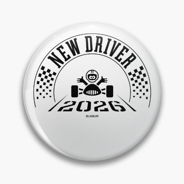 Item preview, New Driver 2026 (Driver’s License / Driving Licence / Black) designed and sold by MrFaulbaum.