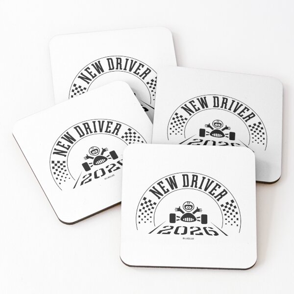 Item preview, New Driver 2026 (Driver’s License / Driving Licence / Black) designed and sold by MrFaulbaum.